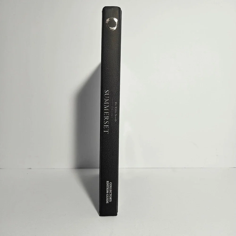 The Elder Scrolls Online Summerset Collector's Edition Guide Prima Hardcover Map
